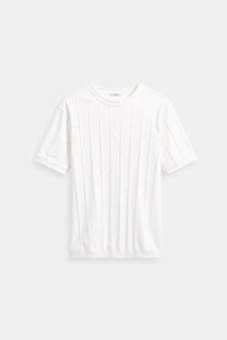 Old Money Classic Heavy O-Neck Striped T-Shirt