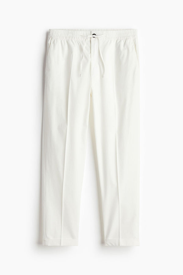 Old Money Casual Regular Straight Cotton Pants