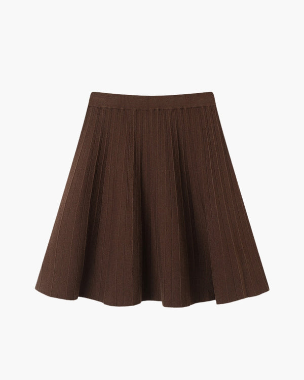 Oxford Pleated Wool Mini