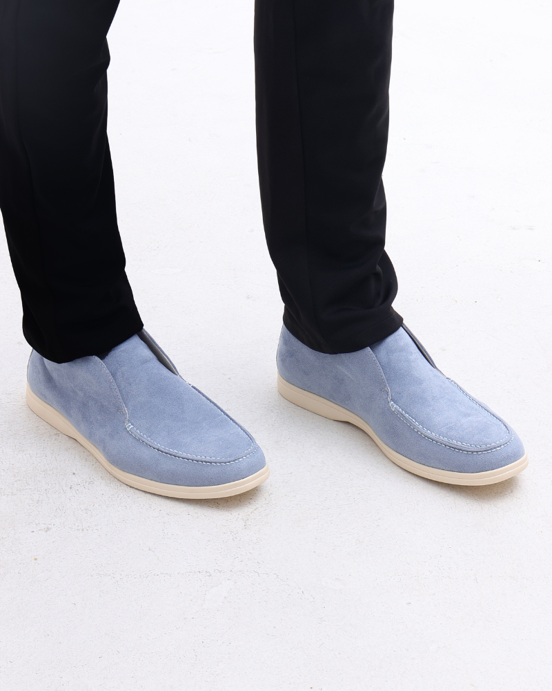 Old Money High Suede Loafers